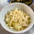 azbjbn's cooksnap of when they made キャベツの芯の糠漬け.