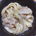 ゆうひな's cooksnap of when they made にんにくたっぷり♡肉汁きしめん.