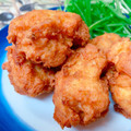 ☆３匹の子ぶた☆'s cooksnap of when they made 節約！鶏むね肉半分で！家族みんなの唐揚げ.