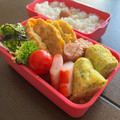 momナナ's cooksnap of when they made ヤマキ割烹白だしで☆青のりの卵焼き.