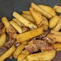 ひぃちゃんひー's cooksnap of when they made 甘辛♡じゃが芋ベーコンの粒マスタード炒め.