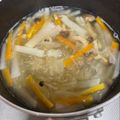 とみぃとみー's cooksnap of when they made ＊簡単＊お野菜たっぷり☆春雨スープ☆.