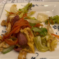 ましち's cooksnap of when they made キャベツとソーセージで♥中華卵炒め.