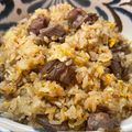 ★なみ☆'s cooksnap of when they made ん？ビビンバ？焼肉のタレで旨旨炒飯♡.