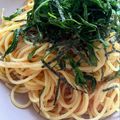 L.R's cooksnap of when they made めんつゆで簡単美味しい☆明太子パスタ♫.