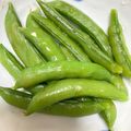 MOKUROU's cooksnap of when they made 時短！レンジで1分♪スナップエンドウ.
