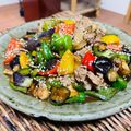 料理男子部🍻's cooksnap of when they made 甜麵醬で茄子とピーマンと豚肉の炒め物.