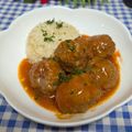 ととろ＆めい's cooksnap of when they made お弁当に☆煮るだけ簡単ミートボール.