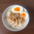 Rion's cooksnap of when they made 冷やして美味しい！豆乳肉みそそうめん.