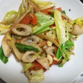ゆか☆猫's cooksnap of when they made ちくわとキャベツ炒め.