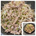 しゅい6's cooksnap of when they made 豚もやしビタミン炒め♪簡単甘辛.