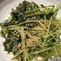 ♬のんのこ日和♬'s cooksnap of when they made 水菜の胡麻和え.