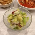 りのぽぽん☆'s cooksnap of when they made たことブロッコリーポテトのバジルソース.