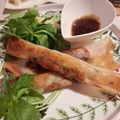 りぼ吉's cooksnap of when they made もっちり蓮根とエビのスティック春巻き.