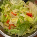cherusy's cooksnap of when they made 目指せデリ風！レタスとトマトのサラダ.