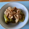＠ももこ's cooksnap of when they made 丸ごとピーマンと油揚げの煮付け.