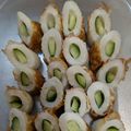 yama_miu's cooksnap of when they made キャラ弁やお弁当に♡きゅうりちくわ♡.