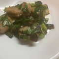 手抜きマン's cooksnap of when they made フライパン魚料理ぶりニラ洋風アヒージョ風.