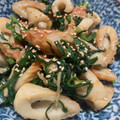 ゆみらんたん's cooksnap of when they made ささっと一品☆にら＆竹輪☆マヨ醤油炒め.