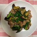 クックTMKVQI☆'s cooksnap of when they made 豚肉となすのオイスター炒め.