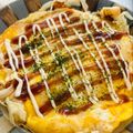 しんもんだ's cooksnap of when they made キャベツチーズ焼き♪簡単レシピお好み焼き.