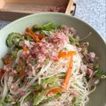 yu🐓's cooksnap of when they made ゴーヤ入りそうめんチャンプル.