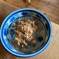 みるく茶's cooksnap of when they made 寒天のわらびもち風.