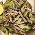 ame-ikuru's cooksnap of when they made 牛肉セロリさっぱり炒め♪簡単レシピ.