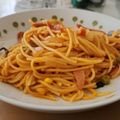 Erry♪'s cooksnap of when they made 簡単⭐ナポリタン⭐in炊飯器 パスタ⭐.