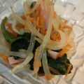 ＊ぱーる＊'s cooksnap of when they made ☆簡単☆小松菜と豆もやしの彩り3色ナムル.