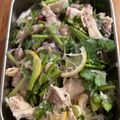 ホットマロンラテ's cooksnap of when they made 鶏胸肉とパクチーのサラダ.