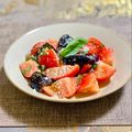 コムギ大好き's cooksnap of when they made トマトとナスのバジルマリネ.