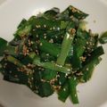 かずPapa's cooksnap of when they made 簡単✿ニラだけの❀ゴマ醤油炒め✿.