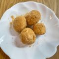 なかなかきなこ's cooksnap of when they made さつまいもきなこ団子.