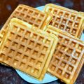 ponnko's cooksnap of when they made HMで簡単☆アメリカンワッフル.