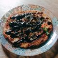 Rxuar's cooksnap of when they made 【玄米酵母】米粉de発酵お好み焼き.