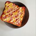 みぃぃちゃま's cooksnap of when they made 朝食ランチトーストに♪おうちピザトースト.