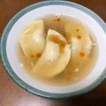 メルリア's cooksnap of when they made スープで食べる水餃子.