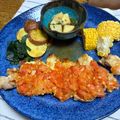 ♡ちょも♡'s cooksnap of when they made 豚ロース肉のトマトチーズソース♡美味！.