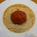 maezuchu's cooksnap of when they made 簡単すぎ・丸ごとトマトのリゾット②.