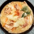 プルンバゴ's cooksnap of when they made みそチーズ風煮込みラーメン.