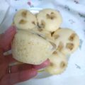 クックWHNOJ0☆'s cooksnap of when they made HMで簡単ヨーグルト蒸しパン.