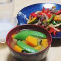 まる゜'s cooksnap of when they made 簡単！ごろごろカボチャのお味噌汁.