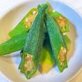 sara0802's cooksnap of when they made 常備菜12☆オクラの白だし漬け♪お弁当に.