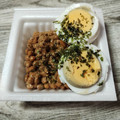 めぐ＊ぴぃ's cooksnap of when they made 毎日の納豆●ゆで玉子を加えて.