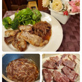 ダッフィーニーうに's cooksnap of when they made うちの味☆旨いステーキ♪特製玉ねぎソース.