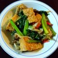 松ぼっくり。's cooksnap of when they made 厚揚げと小松菜のごま味噌炒め.