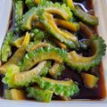 美らはいび's cooksnap of when they made かんたん！ゴーヤ漬け.