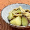 島子☆'s cooksnap of when they made ✽さつまいもと油揚げの煮物✽.