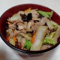 107yoko's cooksnap of when they made 絶品●中華丼●.